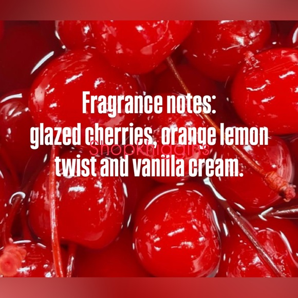 NEW B&BW Glazed Cherries Limited Edition 3 wick candle - Picture 2 of 4